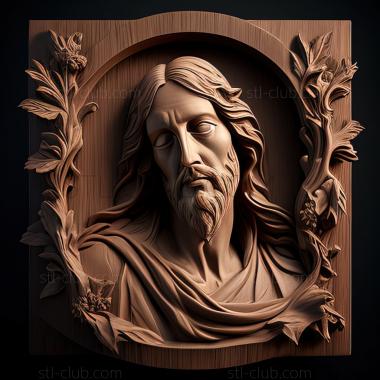 3D model st jesus (STL)